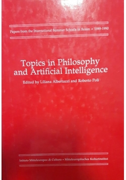 Topics in Philosophy and Artificial Intelligence