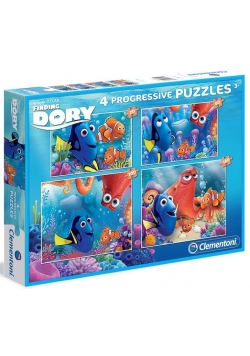 Puzzle 20+60+100+180 Gdzie jest Dory