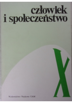 Człowiek i społeczeństwo, tom X