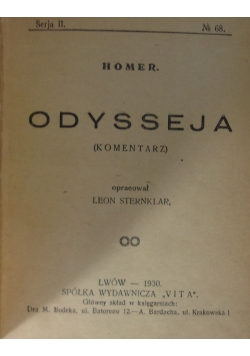 Odyseja, 1930r.