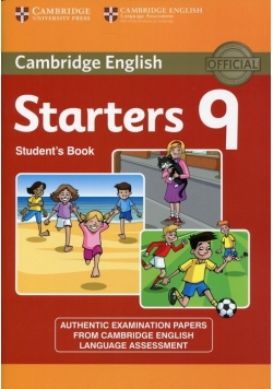 Cambridge English Young Learners 9 Starters Student's Book nowa