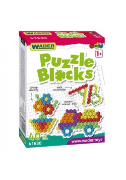 Klocki Puzzle 40 elementów