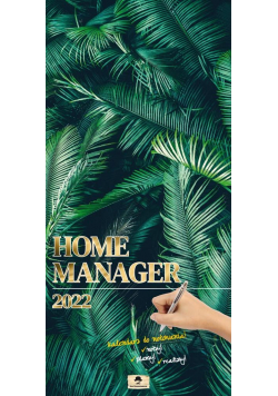 Kalendarz 2022 paskowy szeroki Home Manager