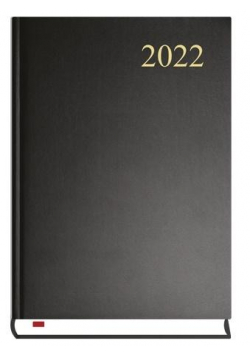 Terminarz 2022 Asystent Czarny T-237C-V