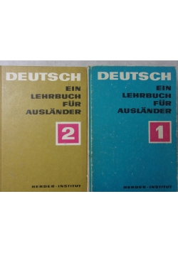 Deutsch ein lehrbuch fur auslander, Tom I i II