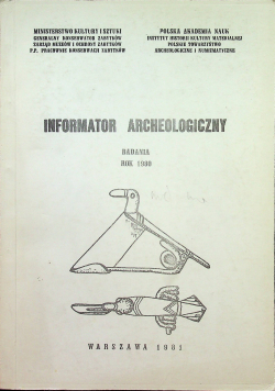 Informator archeologiczny badania rok 1980