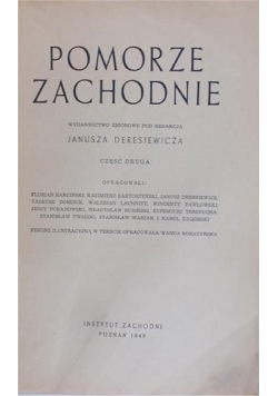 Pomorze Zachodnie 1949r