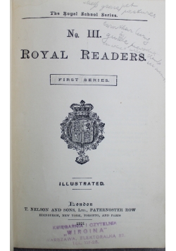 Royal Readers 1931 r.