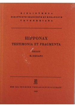 Hippo testimonia et fragmenta