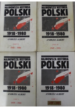 Najnowsza historia Polski Część od I do IV