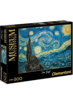 Puzzle 500 Museum Van Gogh: Notte Stellata