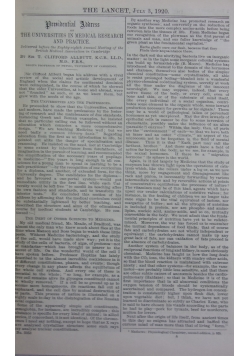 The British Medical Journal/ Association , 1920 r.