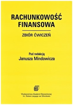 Rachunkowość finansowa zbiór ćwiczeń