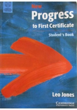 New Progress to First Certificate. Student's Book