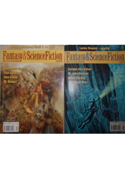 Fantasy and Science fiction, zestaw 2 ksiązek