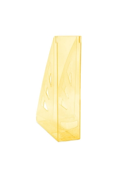 Pojemnik na dokumenty ażurowy A4 transparentny pomarańczowy Office Products