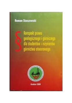 Konspekt prawa geologicznego