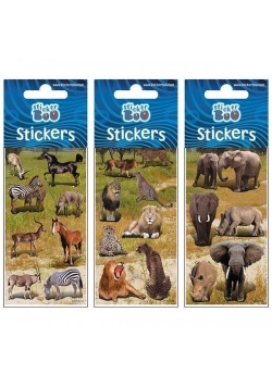 Naklejki Sticker BOO silver dżungla