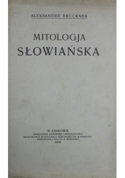 Mitologja Słowiańska 1918r