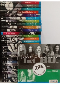 Gwiazdy Polskiej muzyki lat 80.Zestaw 29 płyt CD
