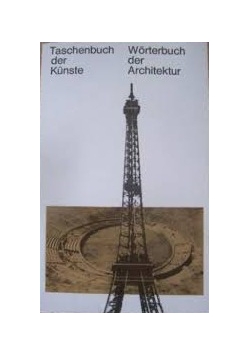 Taschenuch der kunste Worterbuch der Architektur