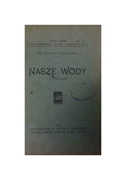 Nasze wody, 1921r.