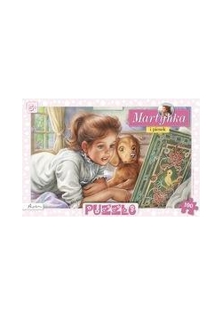 Puzzle 100 -  Martynka i piesek
