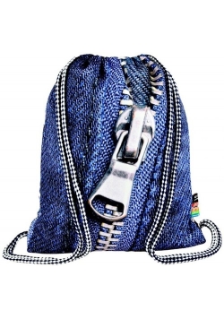 Plecak na sznurkach St.Right SO11 Zipper