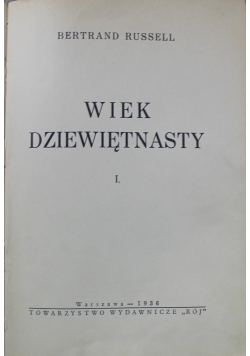Wiek dziewiętnasty 1936 r.