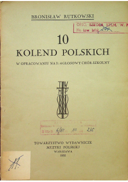 10 kolend polskich 1932 r.