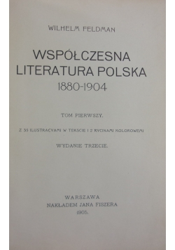 Współczesna literatura Polska 1880-1904, 1905r.