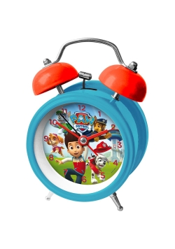 Zegarek metalowy budzik Paw Patrol