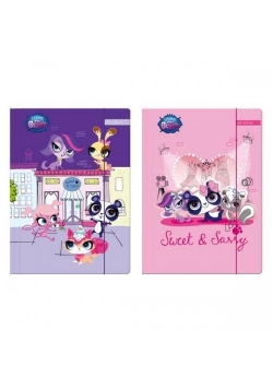 Teczka z gumką A4 Littlest Pet Shop