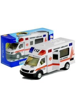 Ambulans karetka pogotowie jeździ gra świeci 1:48