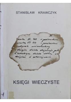 Księgi wieczyste  autograf