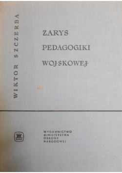 Zarys pedagogiki wojskowej