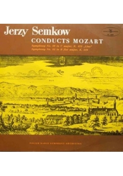 Conducts Mozart, płyta winylowa