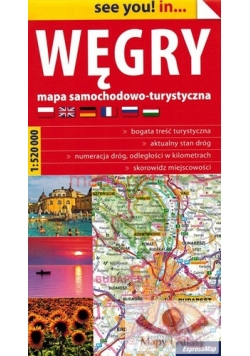 Węgry mapa