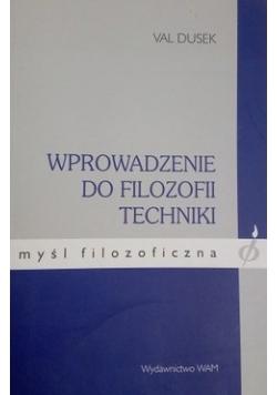 Wprowadzenie do filozofii techniki