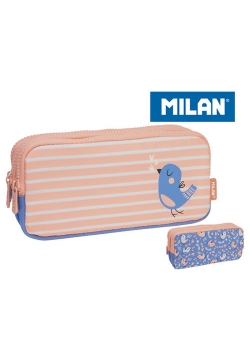 Piórnik MILAN 3-komorowy COCONUT róż