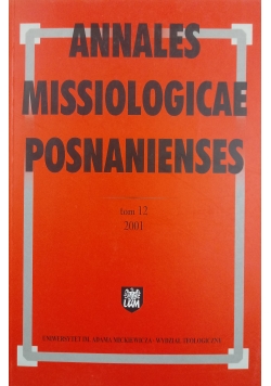 Annales missiologicae posnanienses