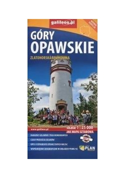 Mapa sztabowa - Góry Opawskie 1:25 000