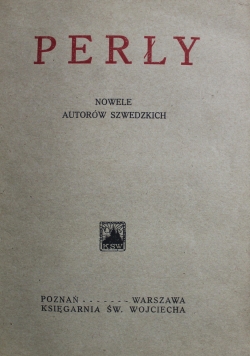 Perły 1922 r