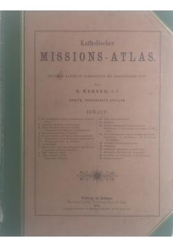 Katholischer Missionsatlas, 1885 r.