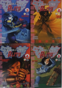Battle Angel Alita,Tom 3-6