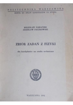 Zbiór zadań z fizyki