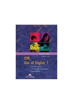 CPE Use of English 1 for the revised Cambridge Proficiency Examination