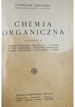 Chemia organiczna,1931 r.