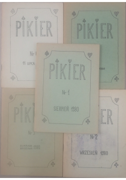Pikier.Zestaw 5 książek