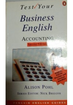 Business English  Accounting